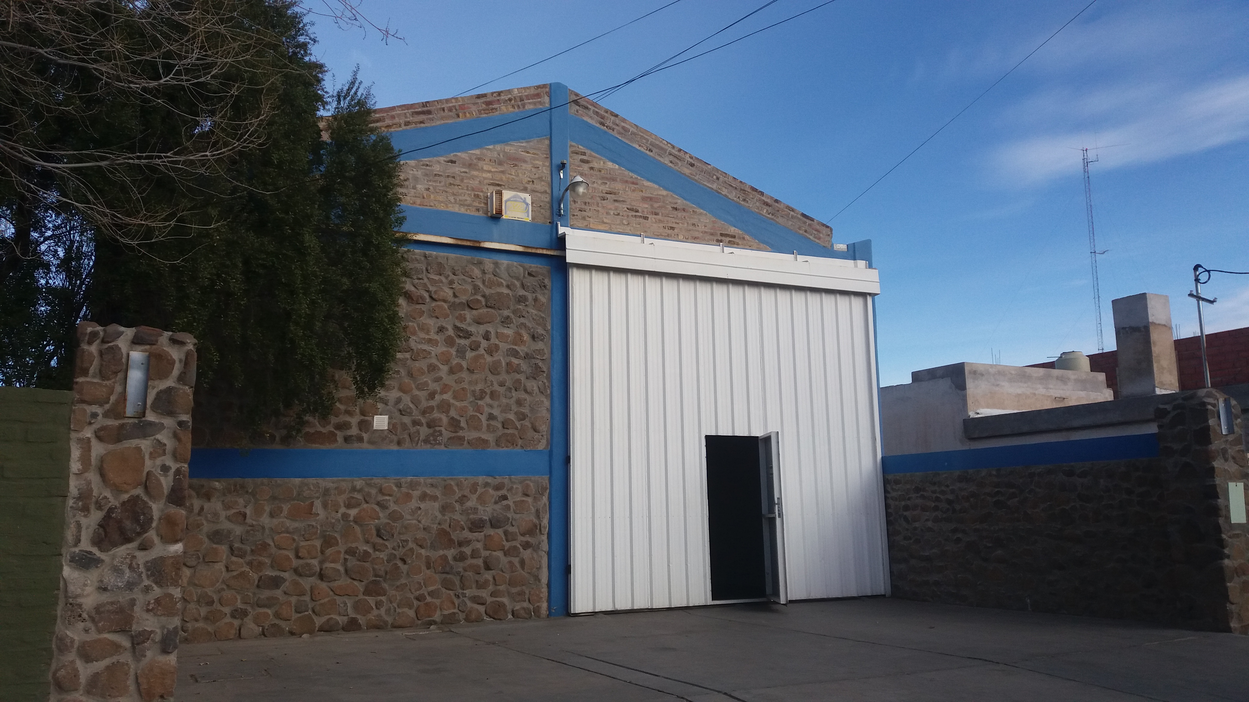 Galpón, donde esta el deposito de la empresa